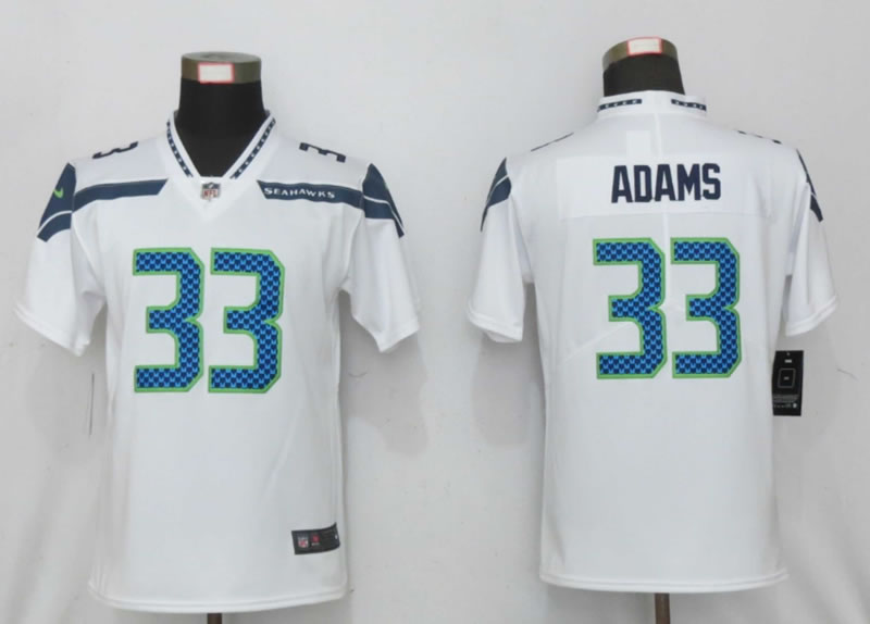 Women Nike Seattle Seahawks 33 Adams White Vapor Untouchable Limited Jersey,We sell and wholesale Women Nike Seattle Seahawks 33 Adams White Vapor Untouchable Limited Jersey on line form chian!